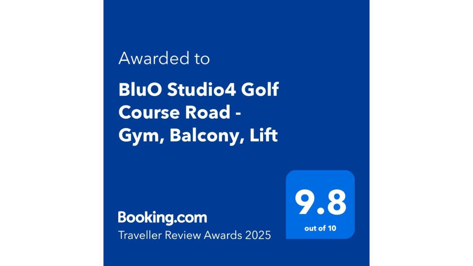 Bluo Studio4 Golf Course Road - Gym, Balcony, Lift Γκουργκάον Εξωτερικό φωτογραφία
